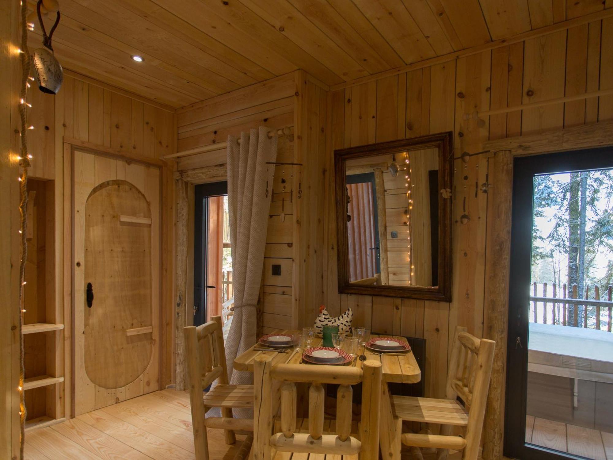 Domaine De L'Authentique Cabanes Dans Les Arbres Fournet-Blancheroche Стая снимка